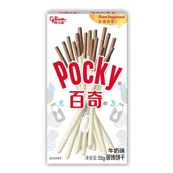 Glico Pocky — Mlieko