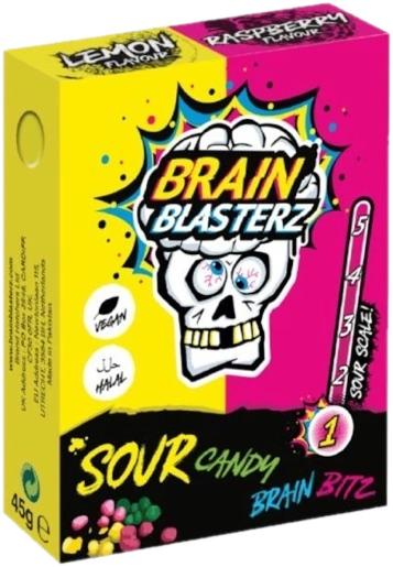 Brain Blasterz — Sour — ovocné (45 g)