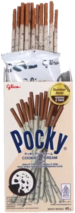 Glico Pocky — Cookies & Cream