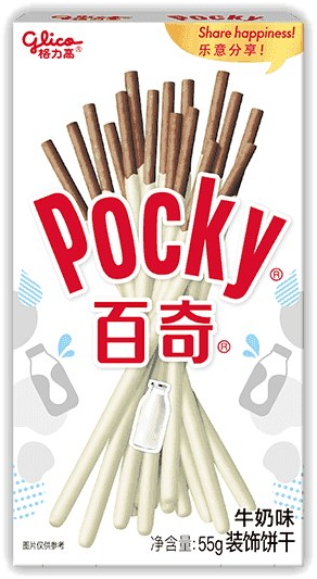 Glico Pocky — Mlieko